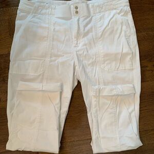 White House Black Market Straight Crop